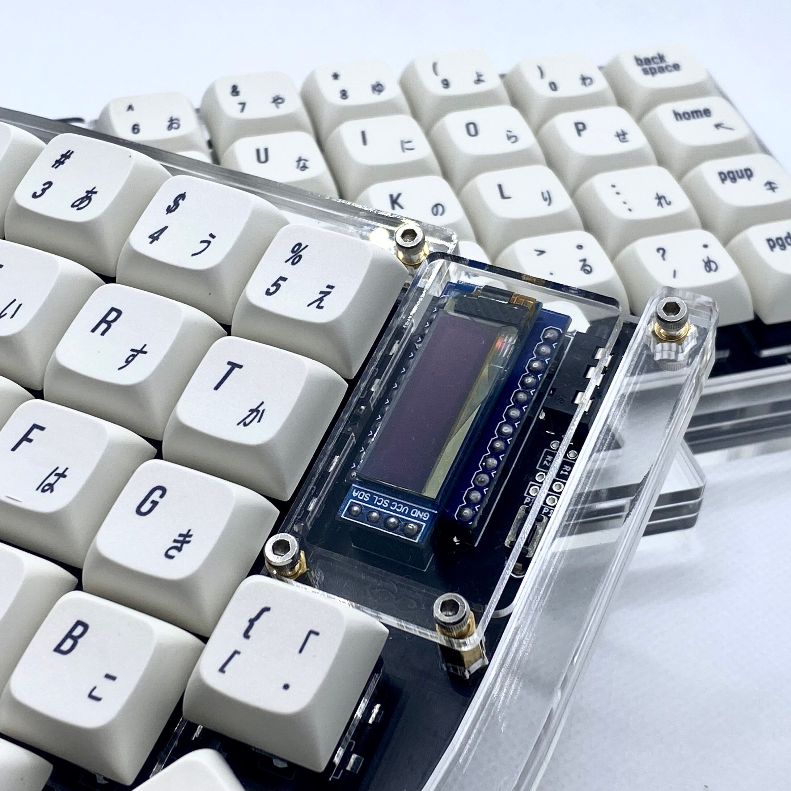 Lily58 Pro Stacked Acrylic Mid-Profile Case Kit - Image 4