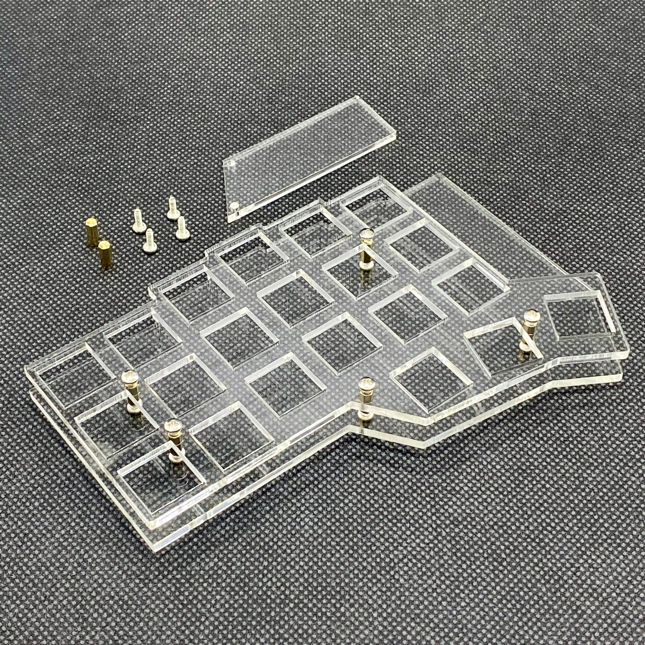 Corne v3 Acrylic Sandwich Case Kit